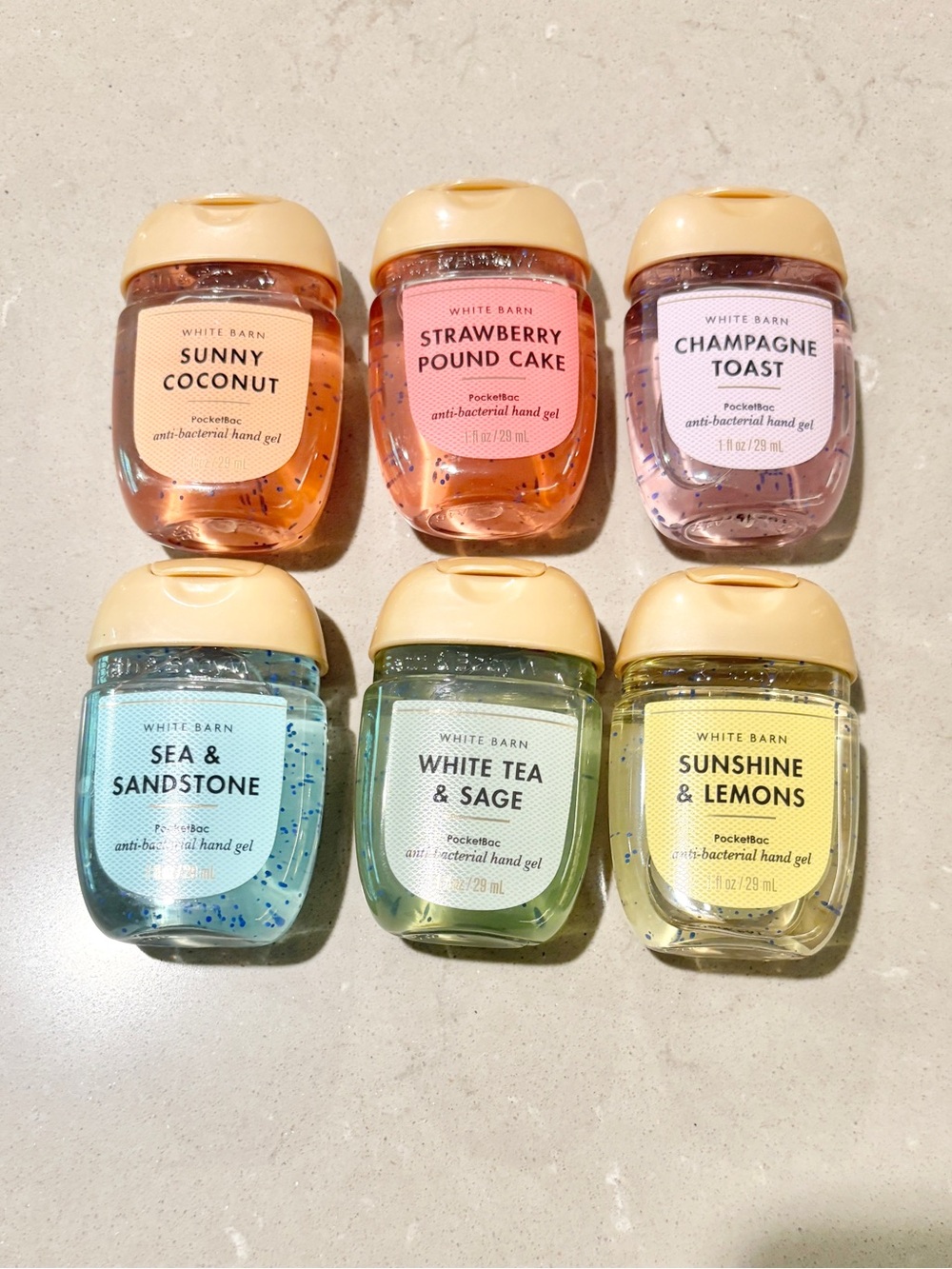 Bath and Body Works White Barn PocketBac Rare 6 Piece Bundle Lot New